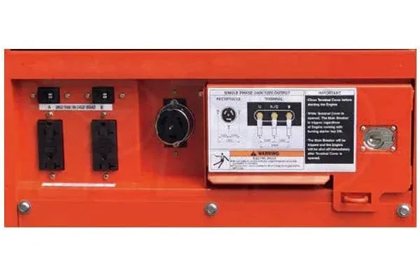Kubota Lowboy Pro GL14000 Diesel Generator – 14 kW Standby, 12 kW Prime, Single-Phase, 120-240 Volt, Liquid-Cooled, Enclosed, Receptacles and Terminal