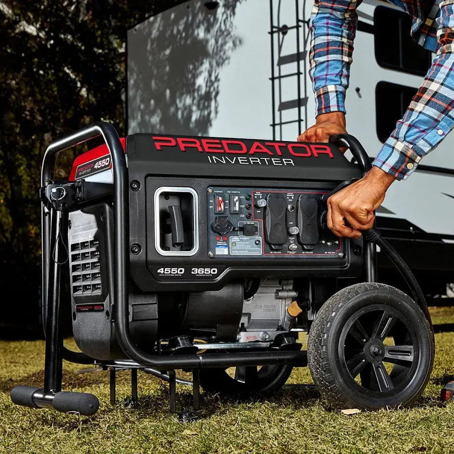 Predator 4550 Watt Open-Frame Inverter Generator With Co Secure Technology