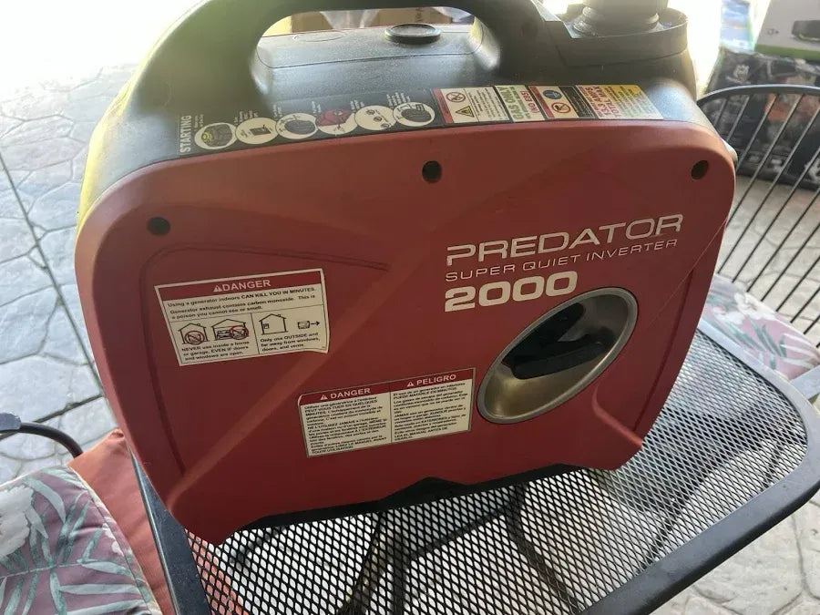 Predator 2000 Watt Super Quiet Inverter Generator With Co Secure