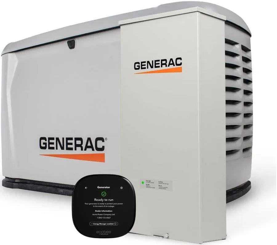 Generac 28kW Home Standby Generator with 200 Amp Transfer Switch